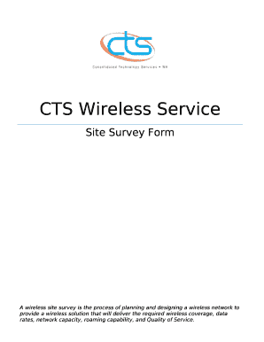 Site Survey Form
