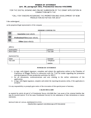 FOR THE DIGITAL SIGNING AND ONLINE SUBMISSION OF THE GRANT APPLICATION IN CONNECTION WITH THE