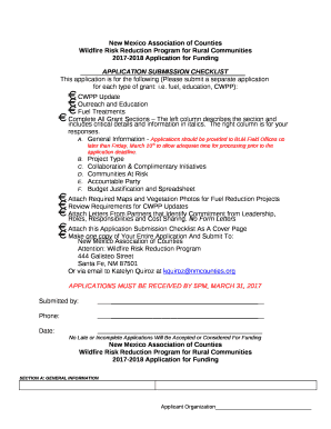 Wildfire Risk Reduction Program for Rural Communities