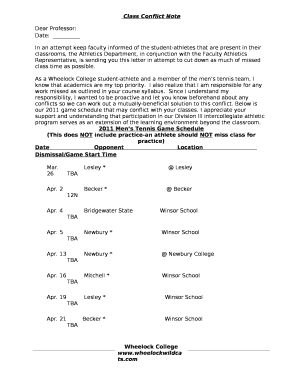 Class Conflict Note