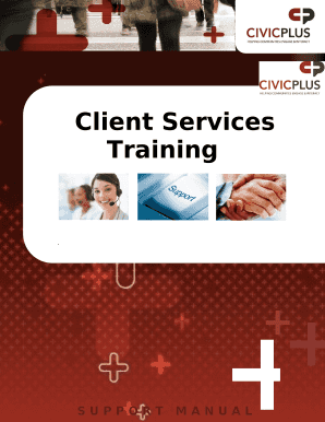 Client Services Training