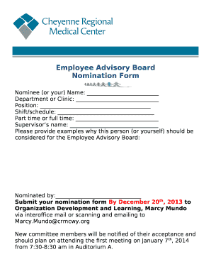 Employee Advisory Board