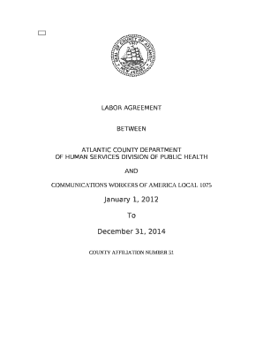 ATLANTIC COUNTY DEPARTMENT