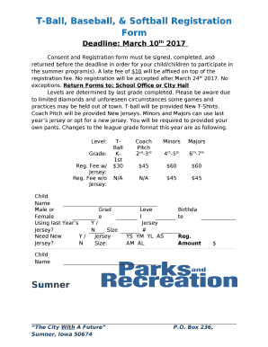 Consent and Registration form must be signed, completed, and returned before the deadline in order for your child/children to participate in the summer program(s)