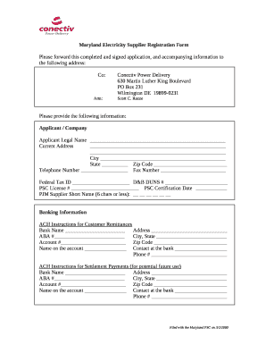 Webmaster - Maryland Public Service Commission template