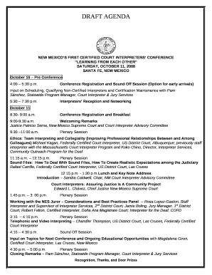 NEW MEXICOS FIRST CERTIFIED COURT INTERPRETERS CONFERENCE