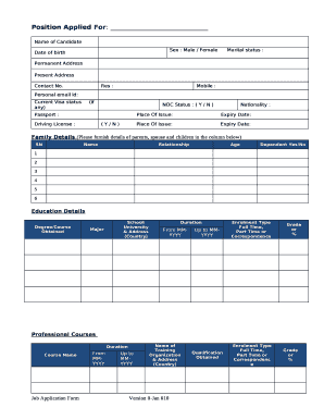 Form preview