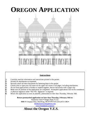 1) Carefully read the information and instructions printed in this packet