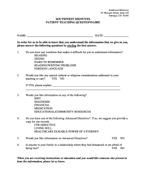 Form preview