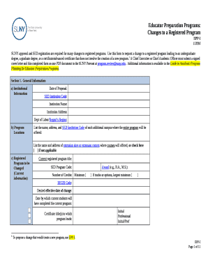 Educator Preparation Programs: