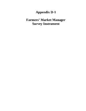 Farmers Market Manager