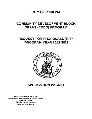 CDBG PROGRAM PURPOSE AND OVERVIEW5