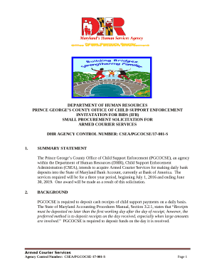 Department of human resources - BidNet