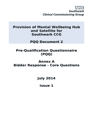 Provision of Mental Wellbeing Hub and Satellite for