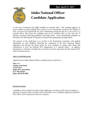 Idaho National Officer