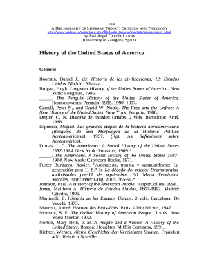 History of the United States of America