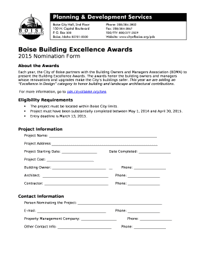 Boise Building Excellence Awards