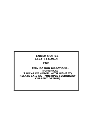 VIISample Forms1)Bid Form (Form-I)41
