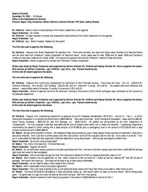 Gilchrist:Make a motion to add petroleum from Street Department to the agenda