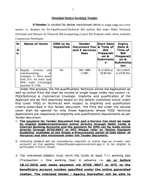 Supply, erection and commissioning of complete C