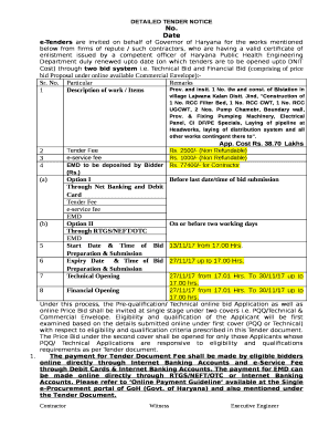 Technical Bid and Financial Bid (comprising of price bid Proposal under online available Commercial Envelope):-