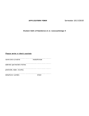 Student Halls of Residence at ul