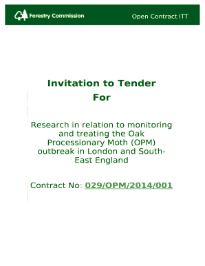 We will be awarding a contract to one organisation for the supply of one (1) schedule of work: