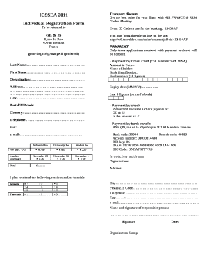Registration Form to the International Conference - STU