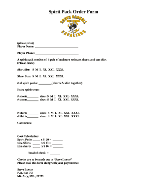 Order Form Template : Page 3/10 : Rechercher.Top