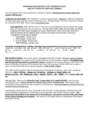 You are invited to bid on state-owned timber described as follows: University Forest Conservation Area Comp 9- 2016 harvest