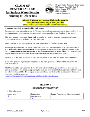 A fee of $200 must accompany this form for permits