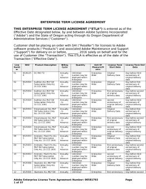 ENTERPRISE TERM LICENSE AGREEMENT