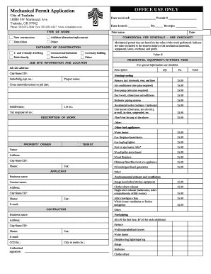 New construction Addition/alteration/replacement