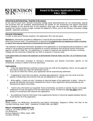 Advertising Scholarships, Awards & Bursaries: