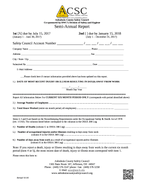 1st X due by July 15, 20172nd due by January 15, 2018