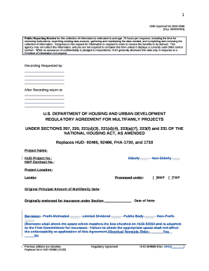 General authority for the prepayment of a Section 202 ... - HUD