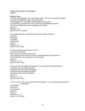Theories of Personality, 5e (Cloninger)