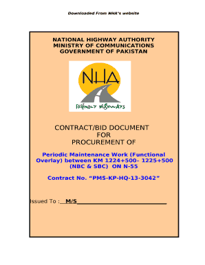 Periodic Maintenance Work (FunctionalOverlay) between KM 1224+500 1225+500 (NBC & SBC)ON N-55