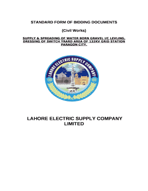 Bidding documests paragon city - LESCO