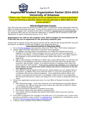 **Please note: These instructions are for re-registering an existing organization