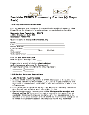 Eastside CROPS Community Garden ( Mayo Park)