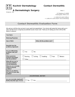 Kuchnir DermatologyContact Dermatitis Clinic
