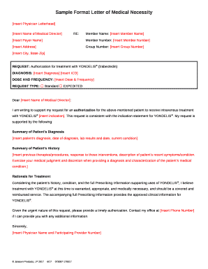 Insert Name of Medical DirectorRE:Member Name: Insert Member Name