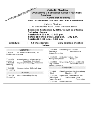 Counseling & Substance Abuse Treatment Services