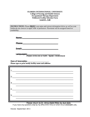 Form preview