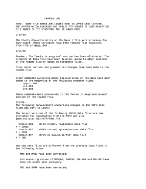 NOTE:SOME FILE NAMES ARE LISTED HERE IN UPPER CASE LETTERS