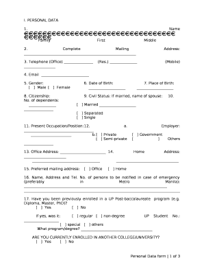 Form preview