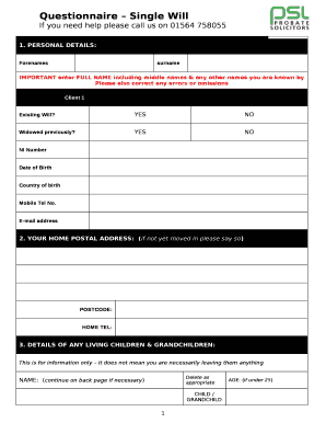 IMPORTANT enter FULL NAME including middle names & any other names you are known by