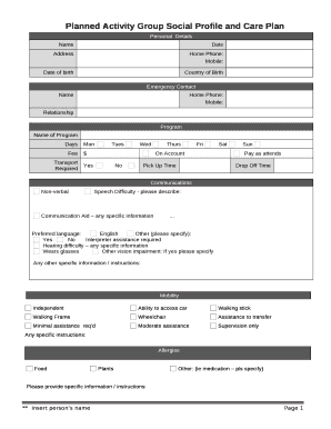 Form preview