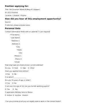 Form preview